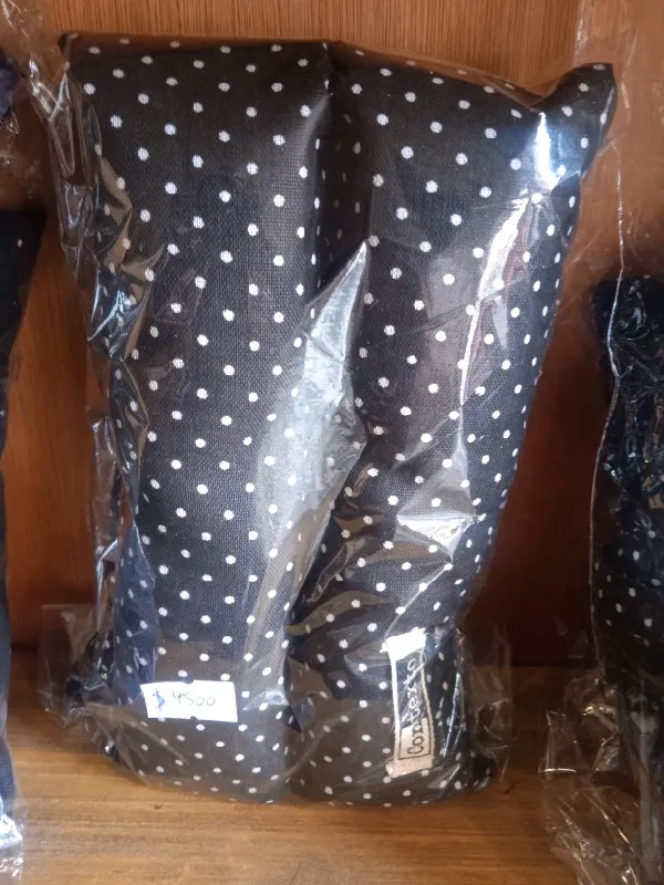 Almohadilla cervical 40 x 12 cm "Lunares"