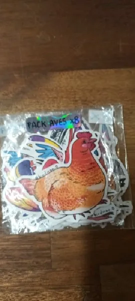 Pack stickers aves