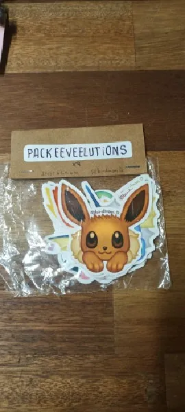 [PROD378] Pack stickes eeveelutions