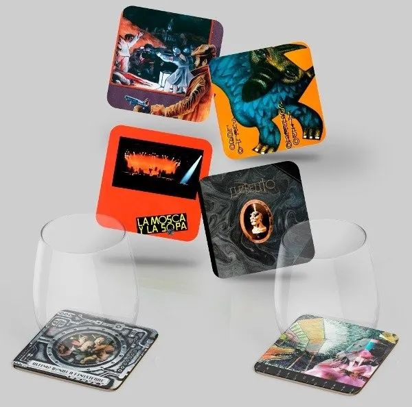 [PROD454] Pack de Posavasos Discografía "Los Redondos"