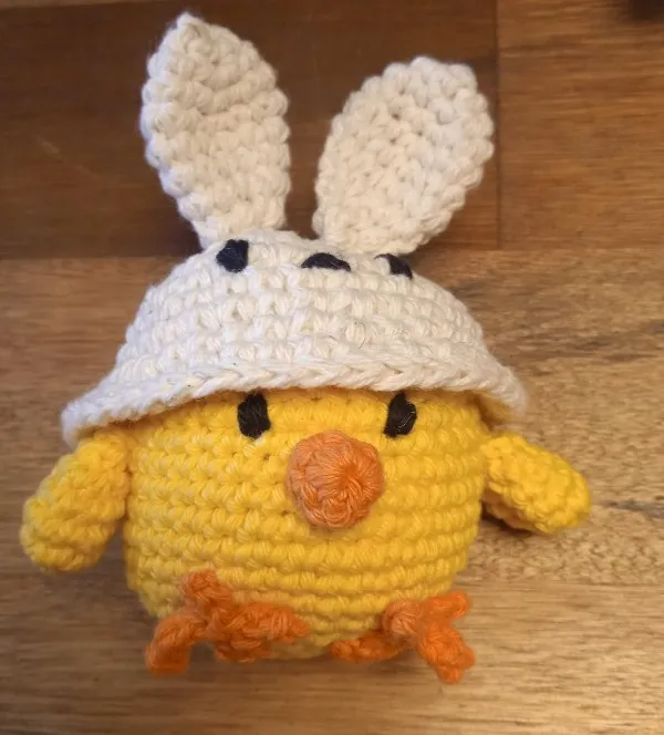 [PROD466] Pollito con gorrito rosa