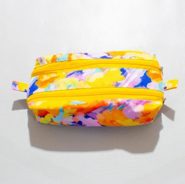 [PROD500] Cartuchera doble amarillo y violeta