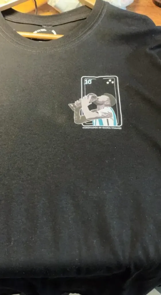 [PROD510] Remera messi coronados talle "M"
