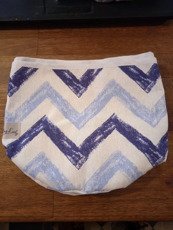 [PROD516] Cesto mediano celeste y azul