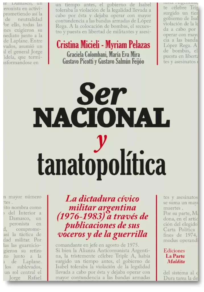 Ser Nacional y tanatopolitica