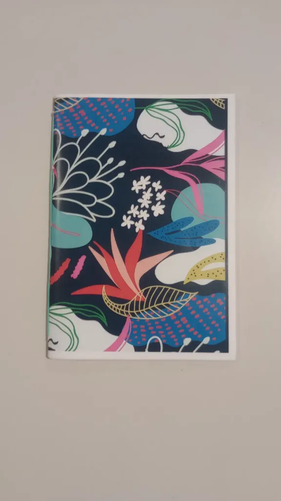 Anotador tapa blanda Flores 2