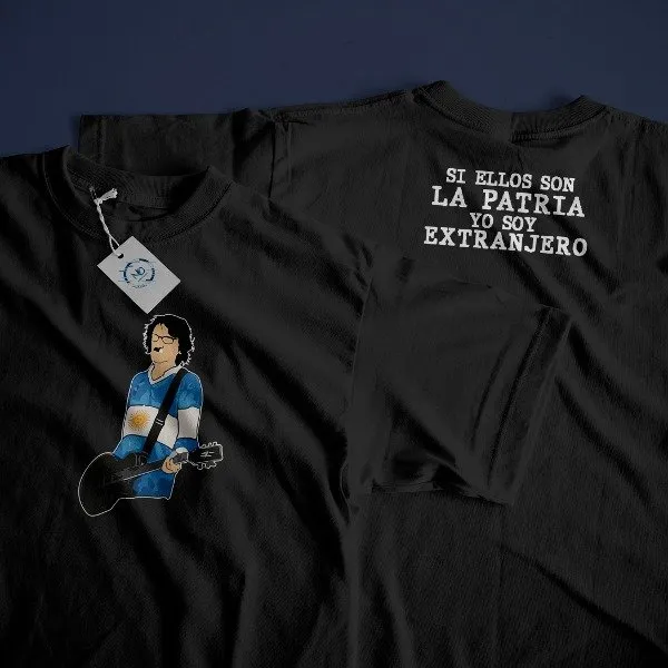 Remera "Charly García" Patria